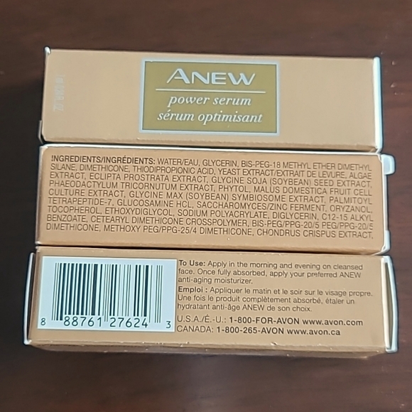 Set of THREE Avon Anew Power Serums 7 ml each - Picture 3 of 3